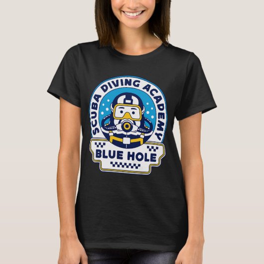 De Deep Sea Diver Academy T-shirt (Voorkant)