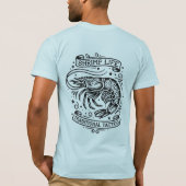 De Deep Sea Drifter | Sailor Jerry Shrimp Flash T T-shirt (Achterkant)