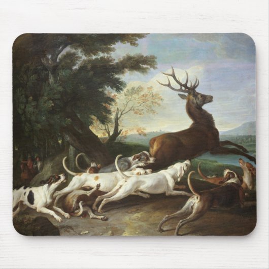 De Deer Hunt, 1718 Muismat (Voorkant)