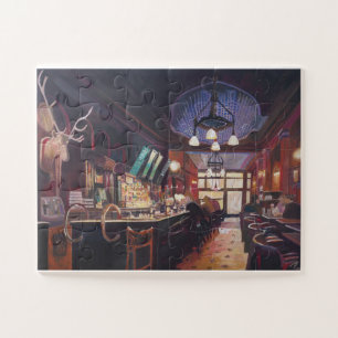 de deer Pub - typische barstscène in ierland Legpuzzel