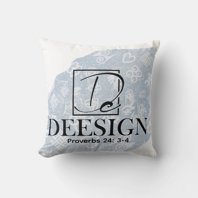 De Deesign Collective Knop Kussen (Voorkant)
