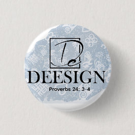 De Deesign Collective Knop Ronde Button 3,2 Cm