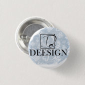 De Deesign Collective-knop Ronde Button 3,2 Cm (Voorkant /achterkant)