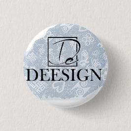 De Deesign Collective-knop Ronde Button 3,2 Cm