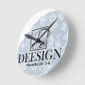 De Deesign Collective Knop Ronde Klok (Hoek)