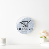 De Deesign Collective Knop Ronde Klok (Huis)