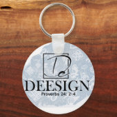 De Deesign Collective Knop Sleutelhanger (Voorkant)