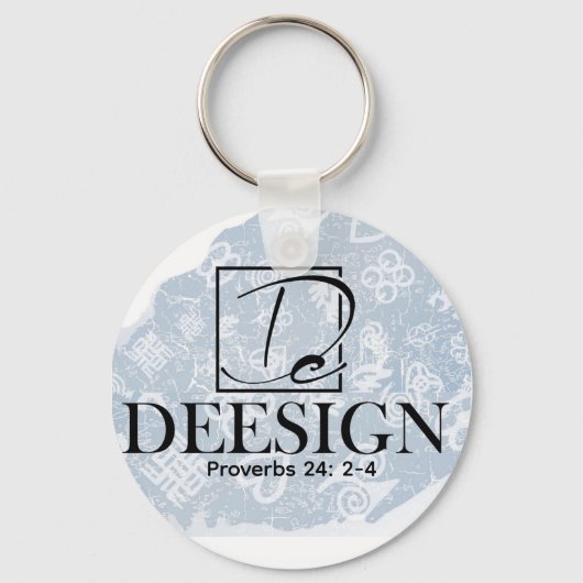 De Deesign Collective Knop Sleutelhanger (Voorkant)