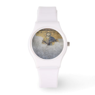 De Deesis Mosiac Upper Gallery Hagia Sophia Horloge