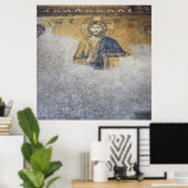 De Deesis Mosiac Upper Gallery Hagia Sophia Poster (Thuiskantoor)