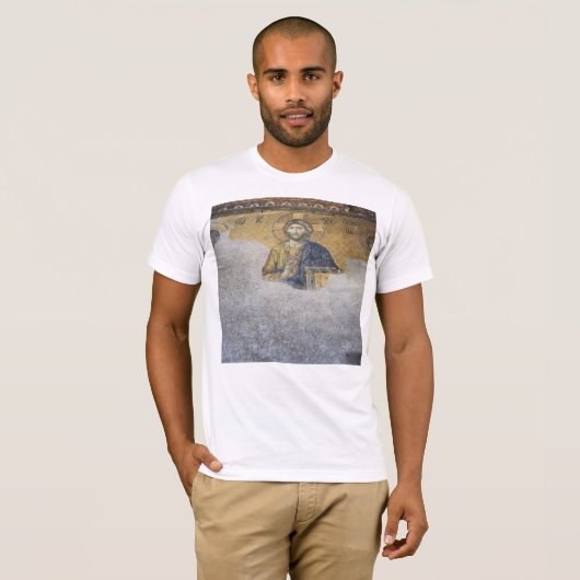 De Deesis Mosiac Upper Gallery Hagia Sophia T-shirt (Voorkant volledig)
