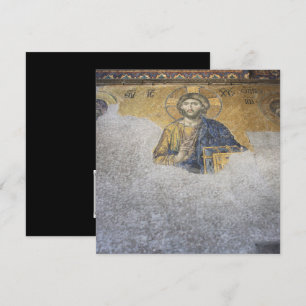 De Deesis-mozaïek Bovenste galerij Hagia Sophia Kaart