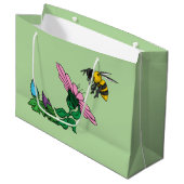 De Defender Gift Bag Groot Cadeauzakje (Voorkant Gekanteld)