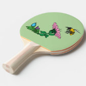 De Defender Ping Pong Paddle Tafeltennisbatje (Voorkant Gekanteld)