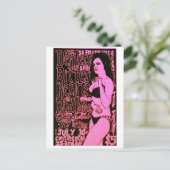 De Defilers Garage Rock Flyer Briefkaart (Staand voorkant)