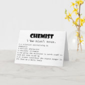 De Definitie van de chemicus Kaart (Gele Bloem)