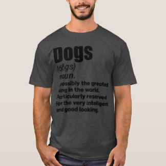 De definitie van het liefhebber van honden Ideaal  T-shirt
