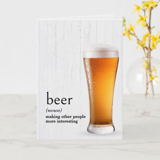 De definitie van het woordenboek van BIER Verjaard Kaart (Gele Bloem)