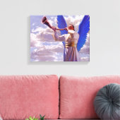 De definitieve Druk van het Canvas van Trumpet (Insitu (Woonkamer))