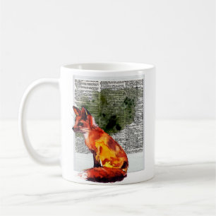 De definitieve Fox Instant Photo Waterverf Koffiemok