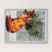 De definitieve Fox Instant Photo Waterverf Legpuzzel (Horizontaal)