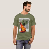 De definitieve Fox Instant Photo Waterverf T-shirt (Voorkant volledig)