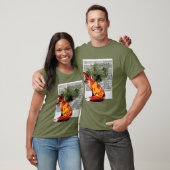 De definitieve Fox Instant Photo Waterverf T-shirt (Unisex)