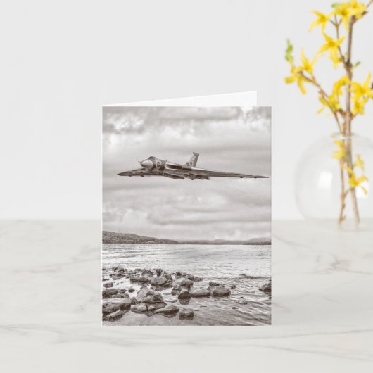 De Definitieve Pas van Vulcan XH558 Kaart (Gele Bloem)