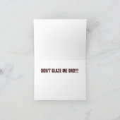 De definitieve Thanksgiving Wens van een gedoemd T Feestdagen Kaart (Binnen)