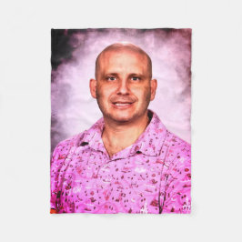 De deken. fleece deken