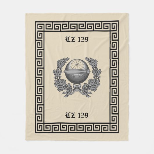 De Deken van de Cabine van Dirigible Hindenburg LZ (Voorkant)