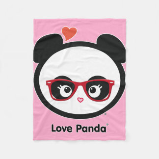 De Deken van de Vacht van Panda® van de liefde