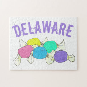 DE Delaware Beach Salt Water Taffy Snoep Legpuzzel