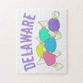 DE Delaware Beach Salt Water Taffy Snoep Legpuzzel (Verticaal)