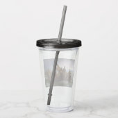 De Delaware overgestoken 1776: Generaal George Was Acryl Drinkbeker (Achterkant)