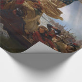 De Delaware overgestoken 1776: Generaal George Was Cadeaupapier (Hoek)