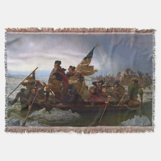 De Delaware overgestoken 1776: Generaal George Was Deken (Voorkant)
