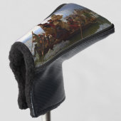 De Delaware overgestoken 1776: Generaal George Was Golfheadcover (3/4 voorkant)