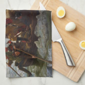 De Delaware overgestoken 1776: Generaal George Was Theedoek (Quarter Fold)