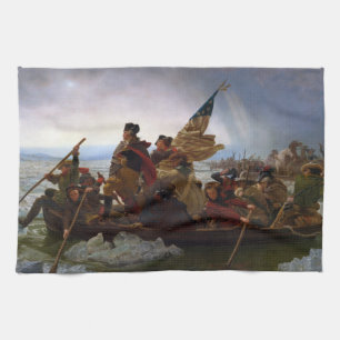 De Delaware overgestoken 1776: Generaal George Was Theedoek