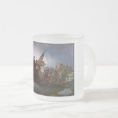 De Delaware River oversteken, George Washington Matglas Koffiemok (Voorkant rechts)