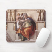 De Delfe sibyl - Fresco Sistine Chapel Muismat (Met muis)