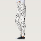 De delicate schoonheid van kersenbloesems leggings (Links)