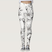 De delicate schoonheid van kersenbloesems leggings (Voorkant)