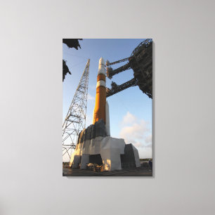 De delta IV-raket Canvas Afdruk