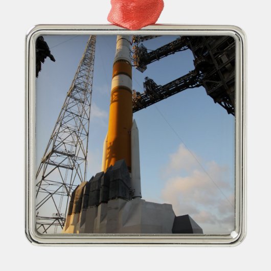 De delta IV-raket Metalen Ornament (Voorkant)