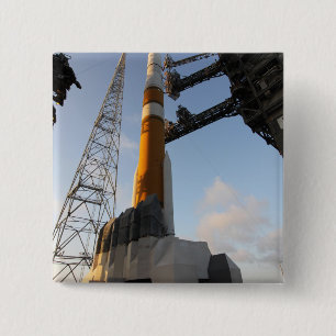 De delta IV-raket Vierkante Button 5,1 Cm