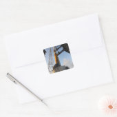 De delta IV-raket Vierkante Sticker (Envelop)