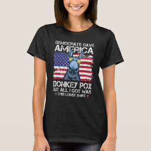 De Democraten gaven de Amerikaanse ezelpokken T-shirt
