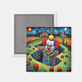 De Demon Clown ontstaat Magneet (Voorkant / Achterkant)